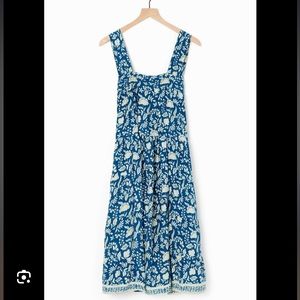 Natalie Martin Silk Jasmine Dress in Shallows